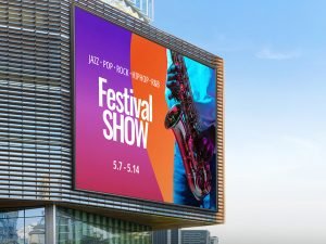 Advertising led display screen