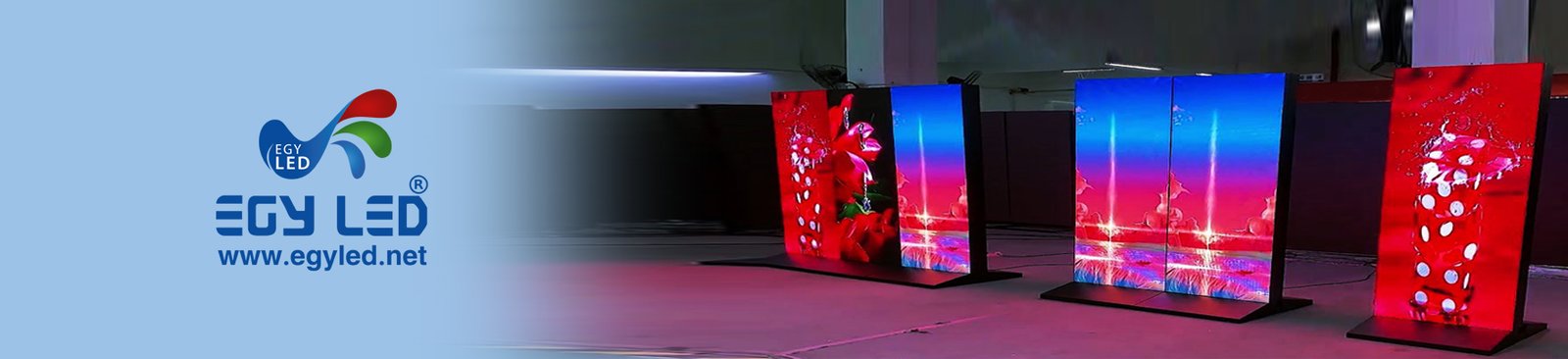 Stand LED display screen